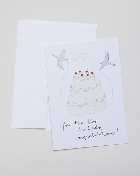 Wedding Cake Greeting Card