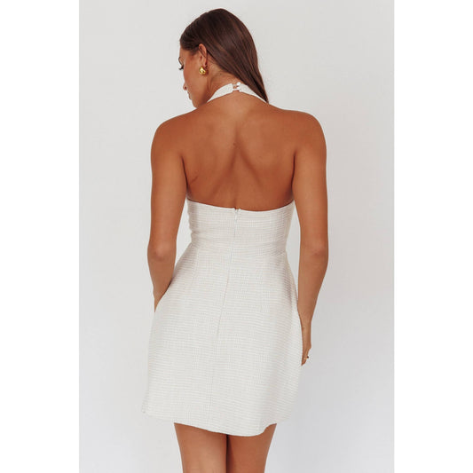 Halter Flare Dress