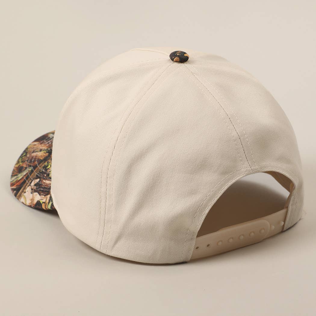 BEER ME Embroidery Camo Trucker Hat