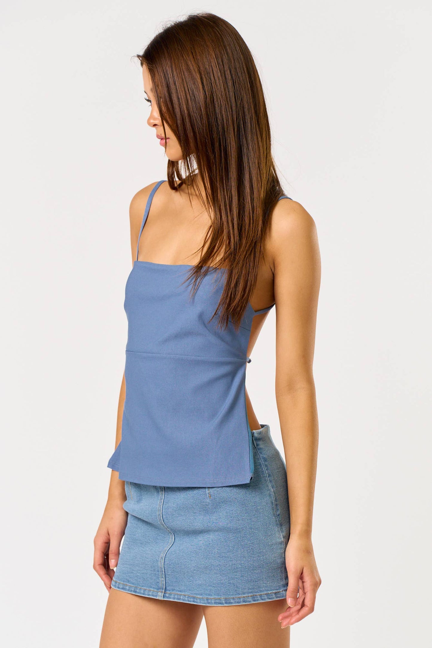 Open Back Square Top