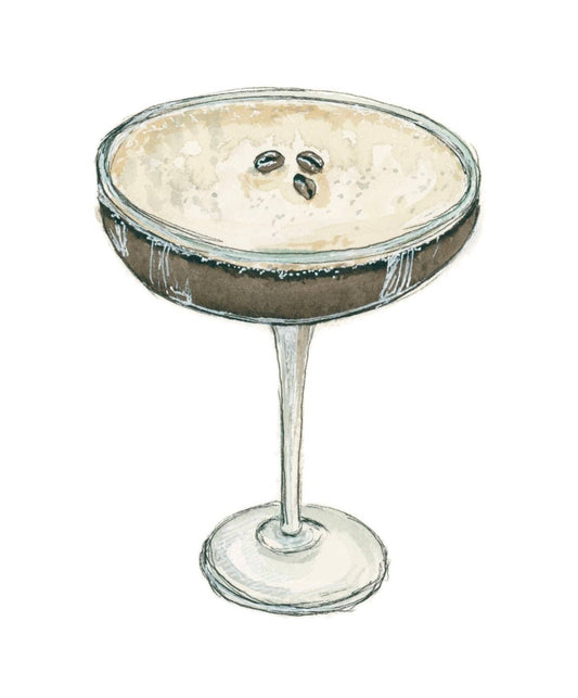 Espresso Martini Art Print
