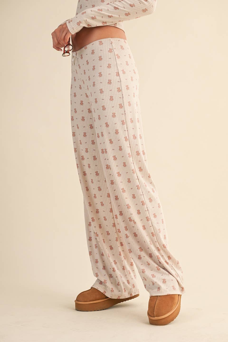 Teddy Bear Print Top