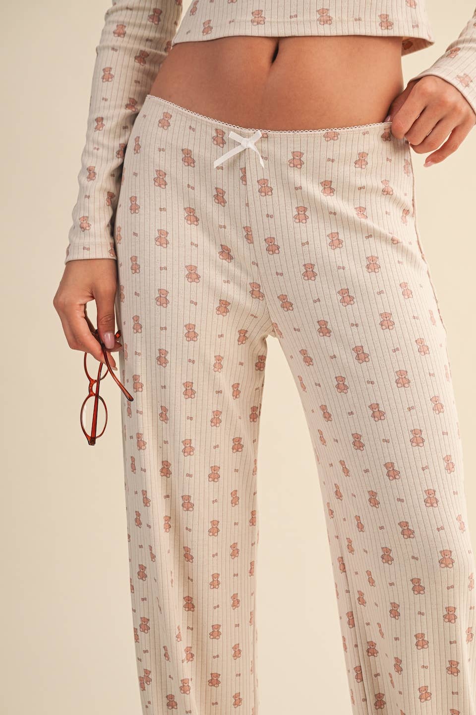 Teddy Bear Print Top
