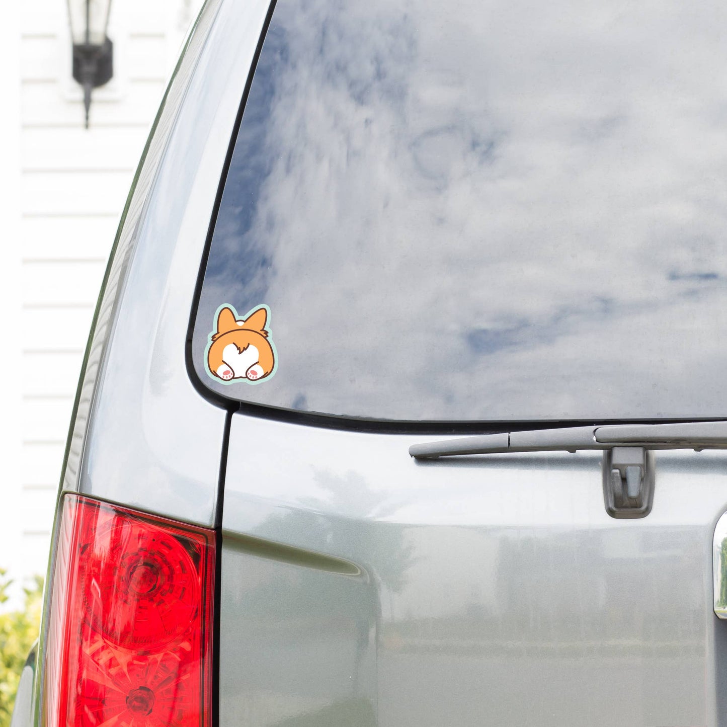 Corgi Booty Vinyl Sticker
