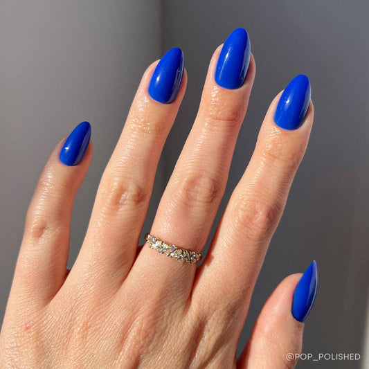 Cobalt Blue Press-On Nails