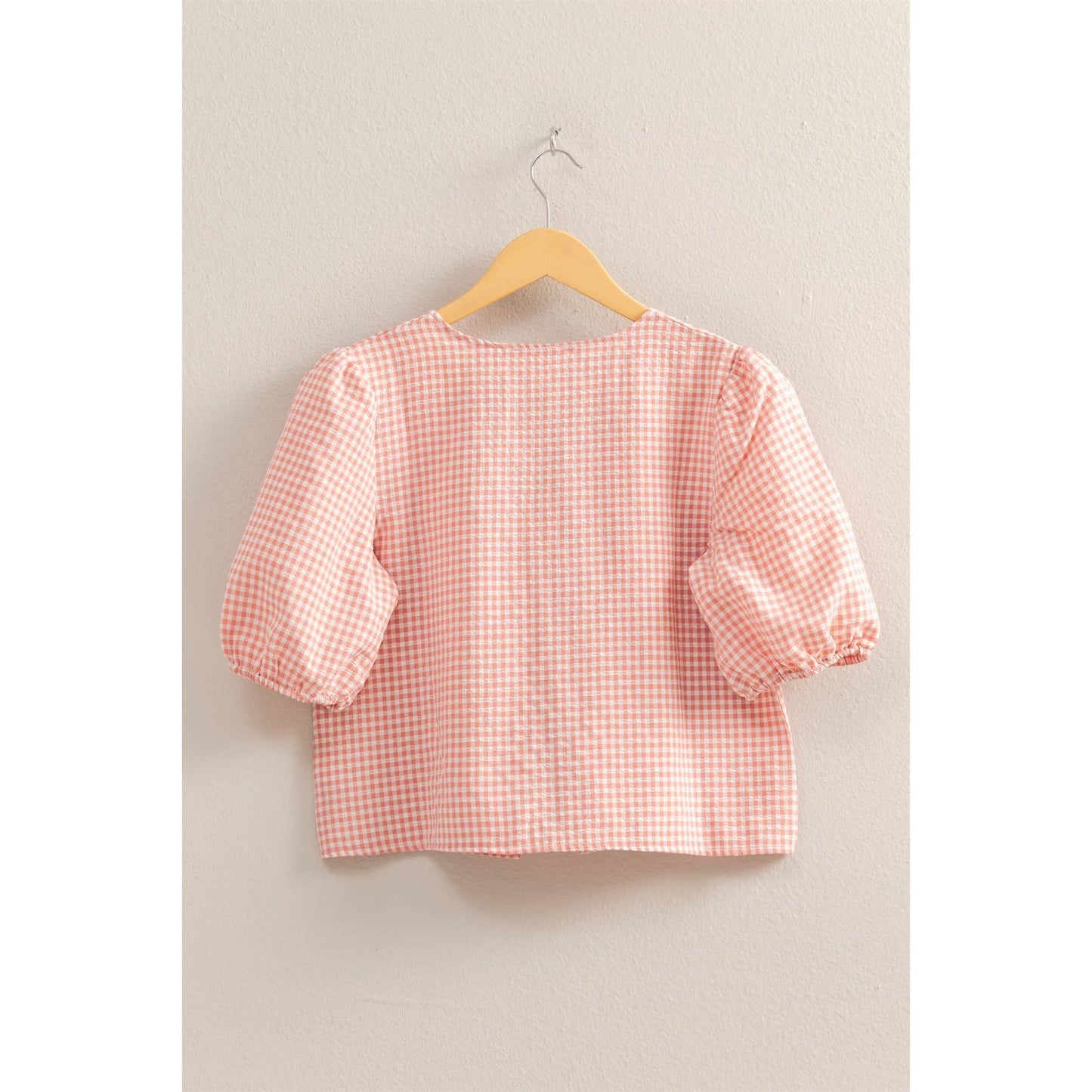 SarahGingham Blouse