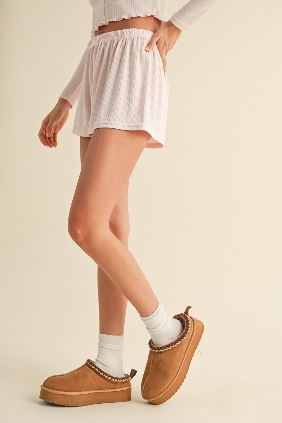 Pointelle Lounge Shorts