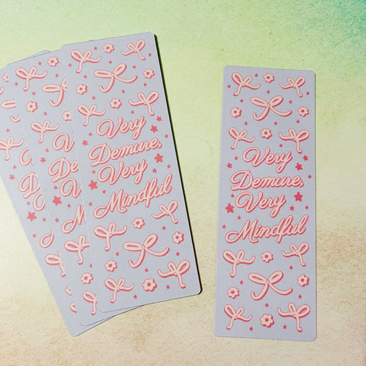 Very Demure Very Mindful Bookmark