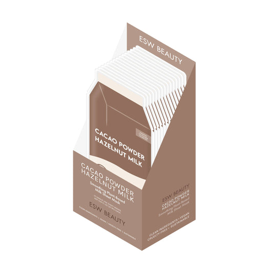 Cacao Powder Hazelnut Milk Plant-Based Milk Mask