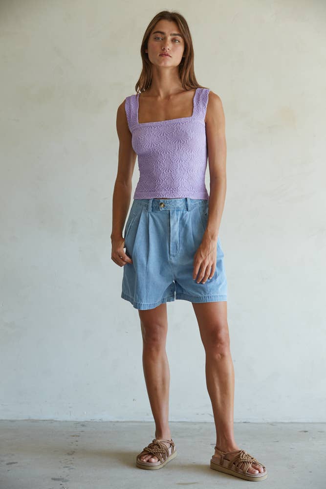 Seamless Jacquard Tank