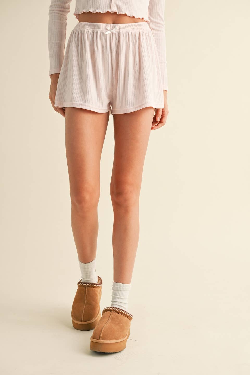 Pointelle Lounge Shorts