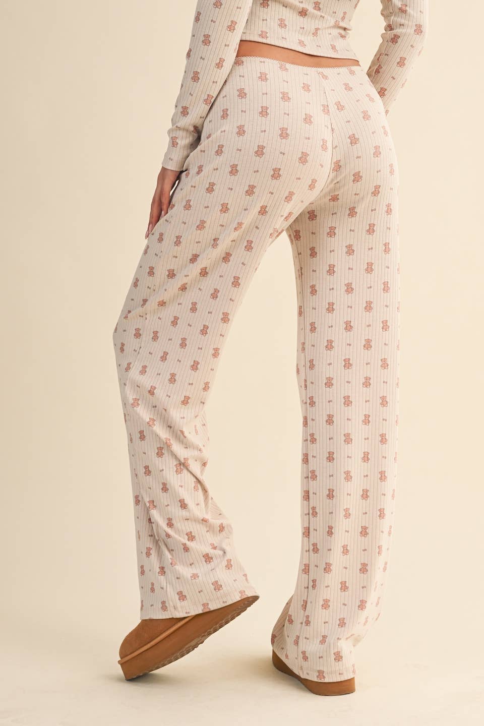 Teddy Bear Print Top