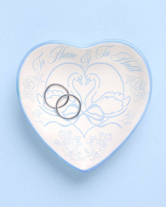 To Have & To Hold Ring Tray | something blue bride