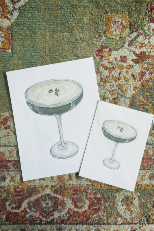 Espresso Martini Art Print
