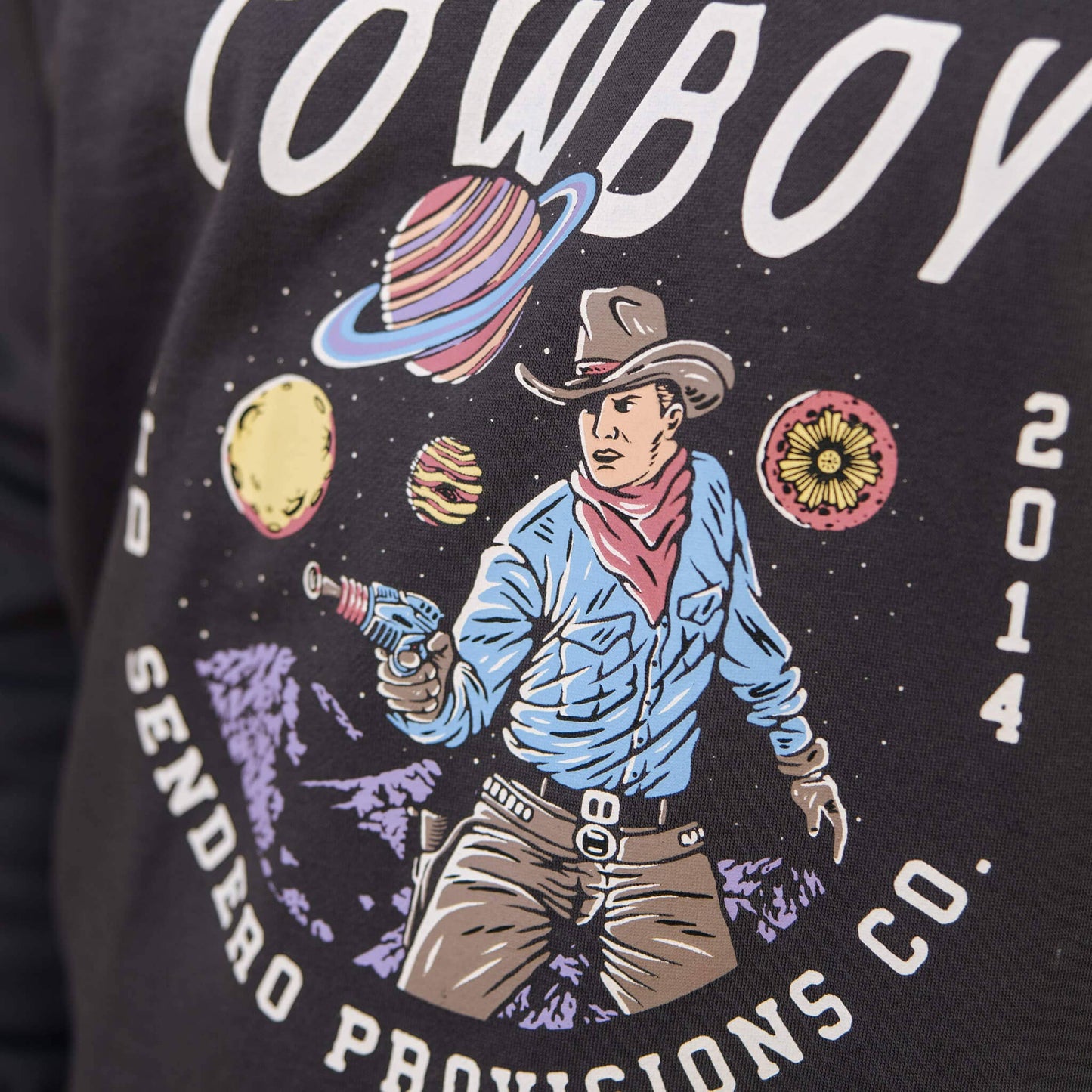 Cosmic Cowboy Sweatshirt: Large