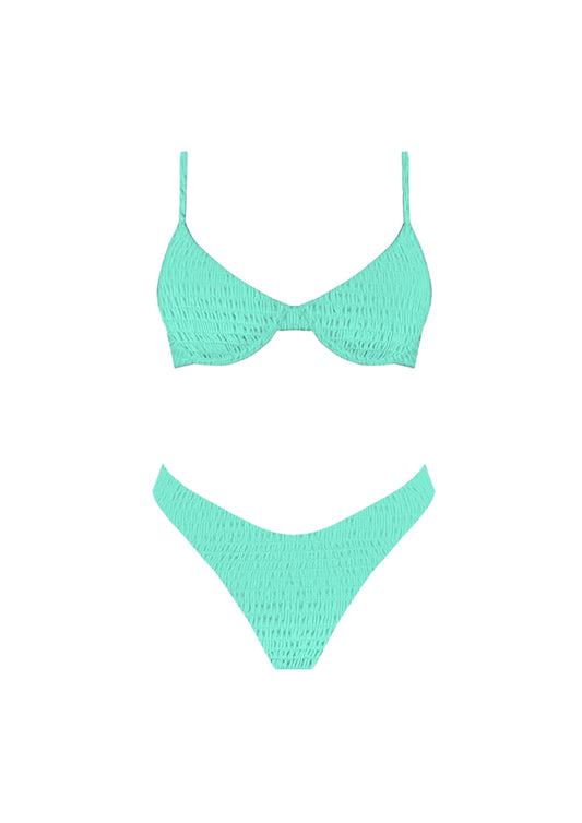 Destiney Teal Bikini