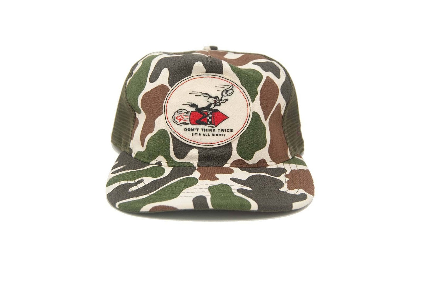 Don't Think Twice Camo Trucker - Snapback