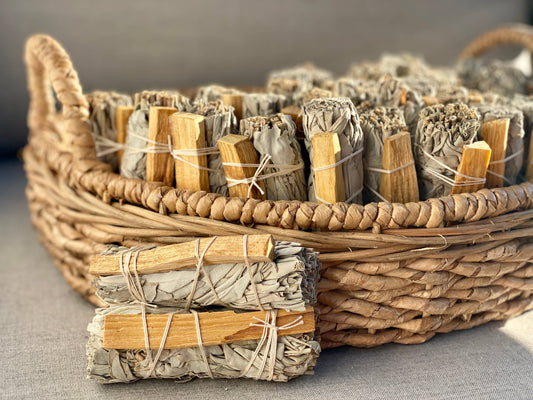 White Sage Smudge Sticks with Palo Santo
