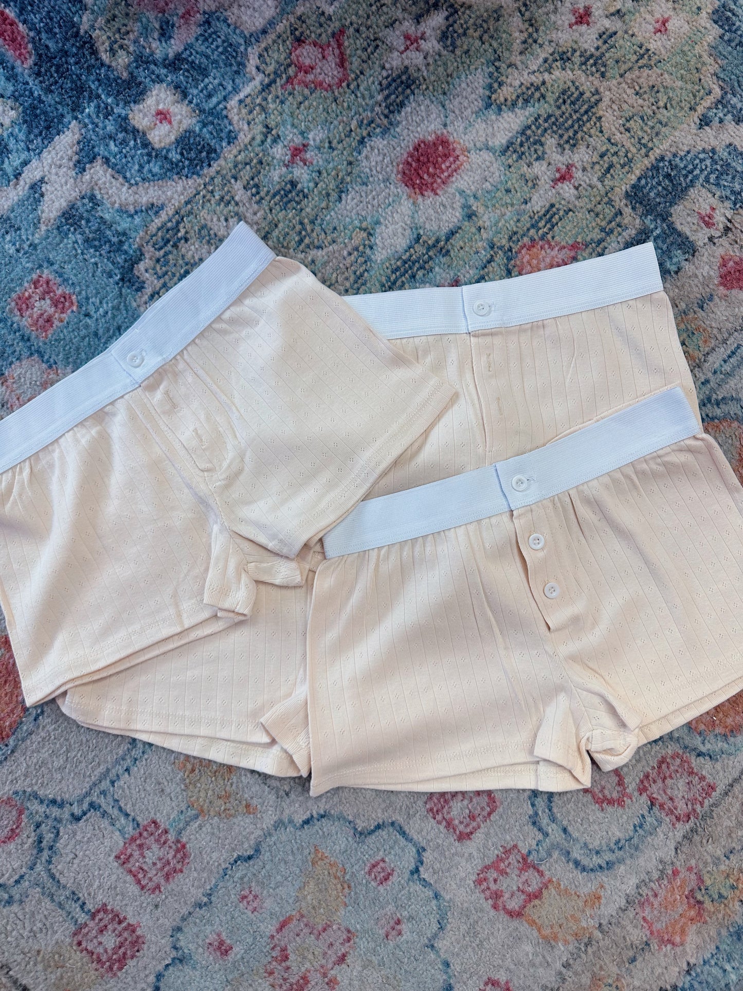 Cotton Elastic Band Shorts