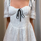 White and Ribbons Dress