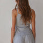 Knit Pointelle Ribbed Cami