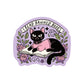 I Read Banned Books Kitty High Quality Vinyl Sticker