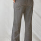 Striped Flare Pants