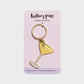 Olive Dirty Martini Enamel Keychain Bag Charm