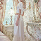 Cottage Core White Maxi Skirt