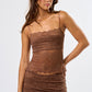 Scalloped Edge Lace Tank Top