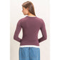 Layered Effect Long Sleeve Top