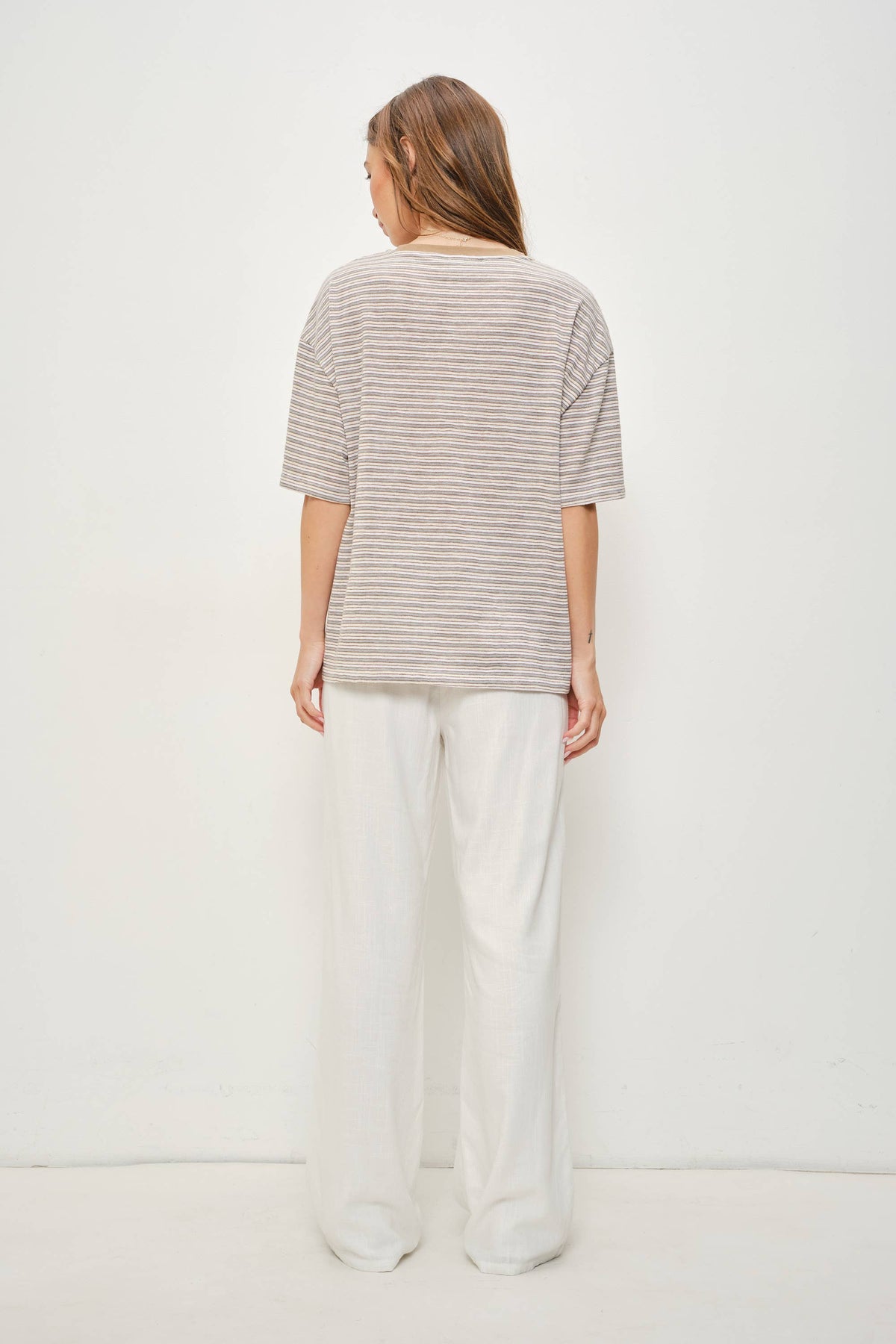 PIA STRIPED TEE