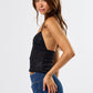 The Lace Halter Top