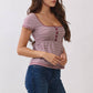 Stripe Babydoll Top
