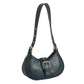 Buckle Crescent Shoulder Bag