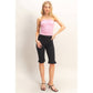 Strapless Jacquard Top