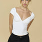 Slim Fit V-neck Top