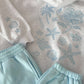 Pearl Grey Tropical Embroider Hoodie