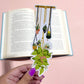 Hanging Plants Die Cut Bookmark