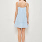 Sky Blue Mini Dress