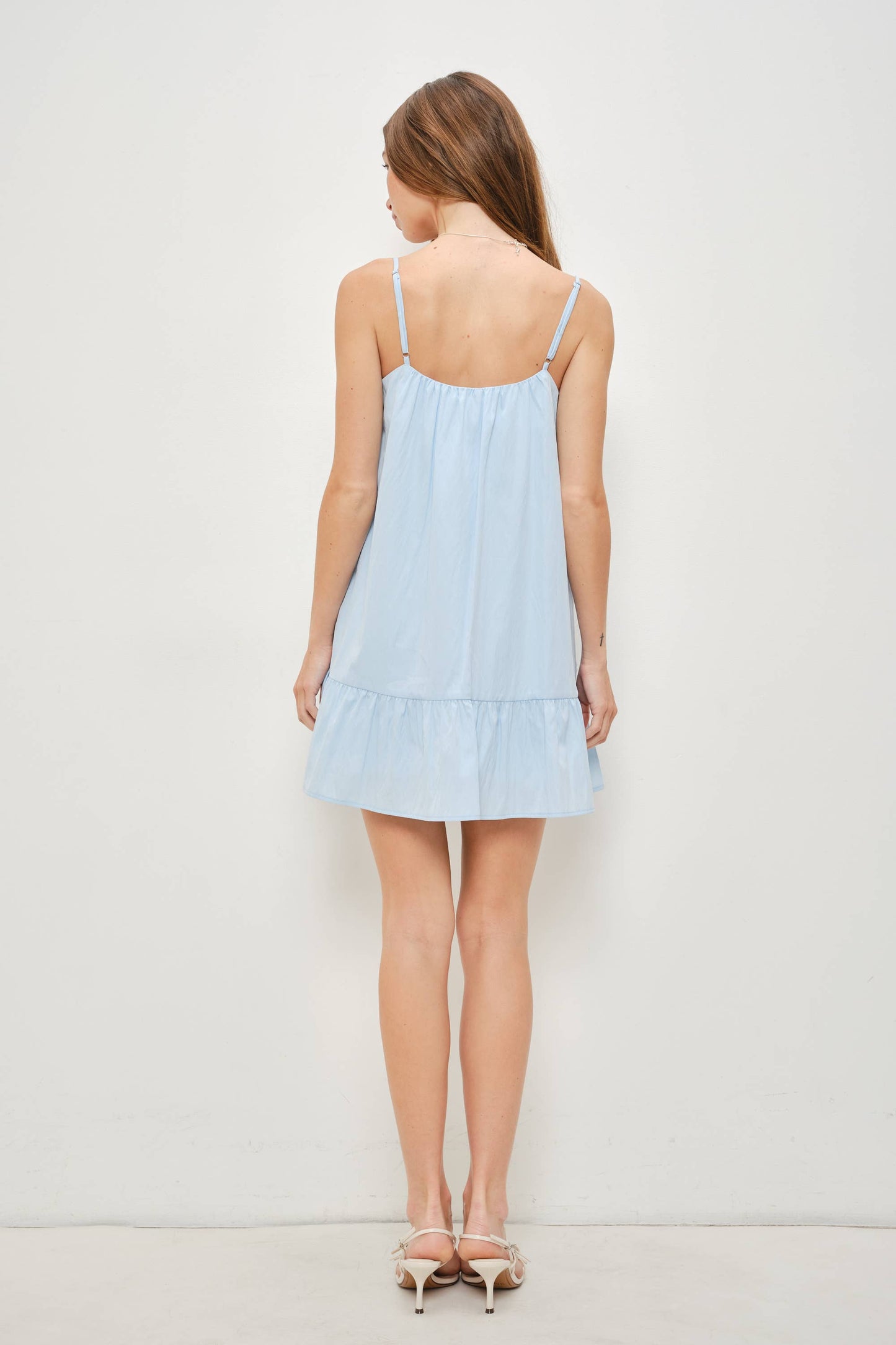 Sky Blue Mini Dress