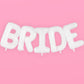 White Jumbo BRIDE Balloons 40 Inch | Bridal Shower Bach