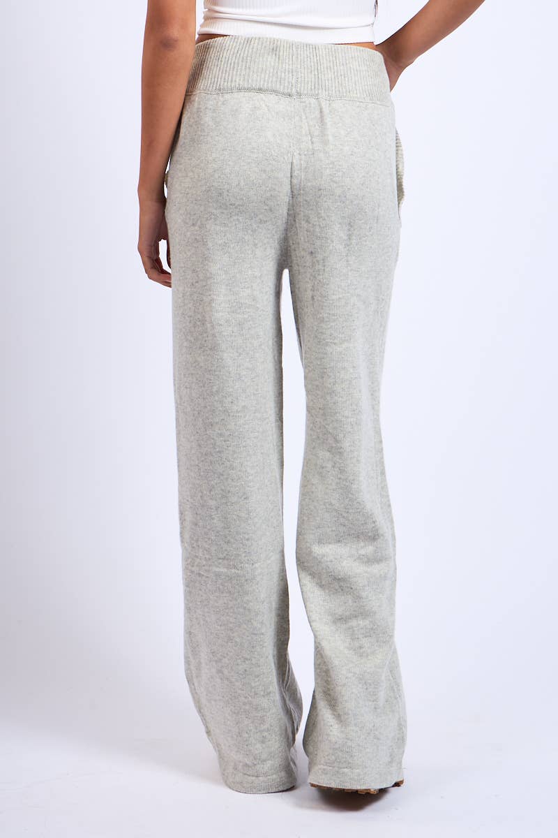 Knit Straight Leg Pants