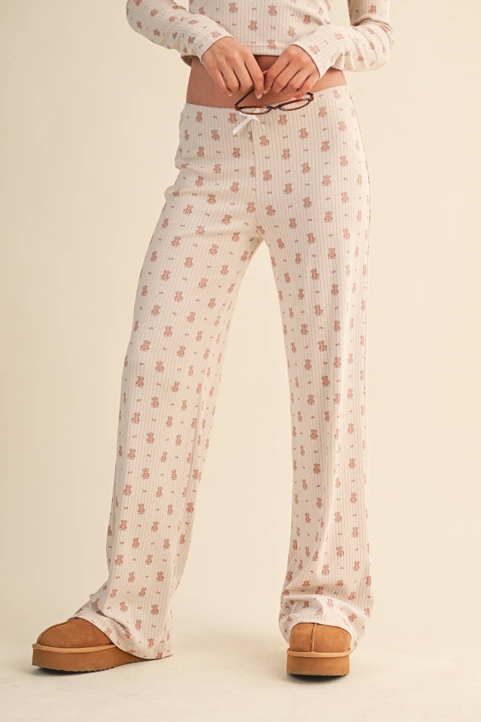 Teddy Bear Print Top