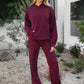 Emory Lightweight Fleece Wide Leg Pants