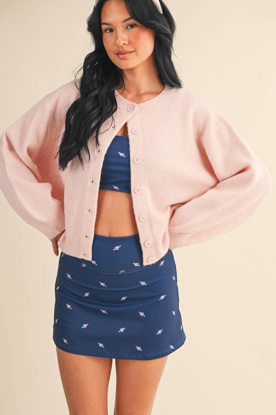 Knit Button Up Cardigan Sweater