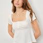 Rose Baby Doll Top