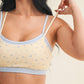 Ditsy Print Double Layered Sports Bra