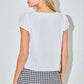 Pintuck Pleated Top