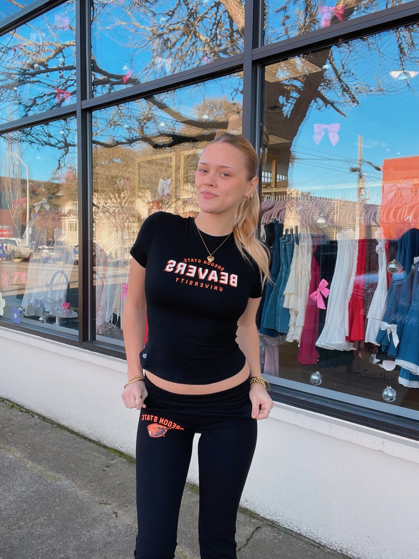 OSU Foldover Pants